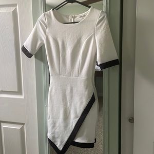 Charlotte Russe sheath asymmetrical dress